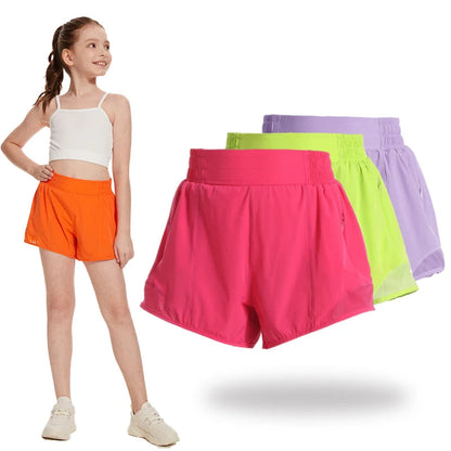 short de sport fille polyester Drytech Ma boutique