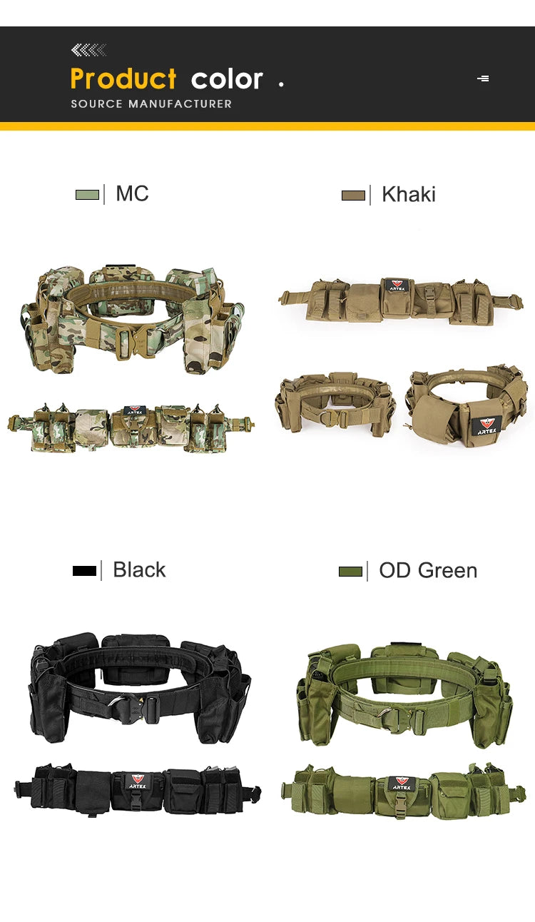 Ceinture de Combat Tactique Artex Ma boutique