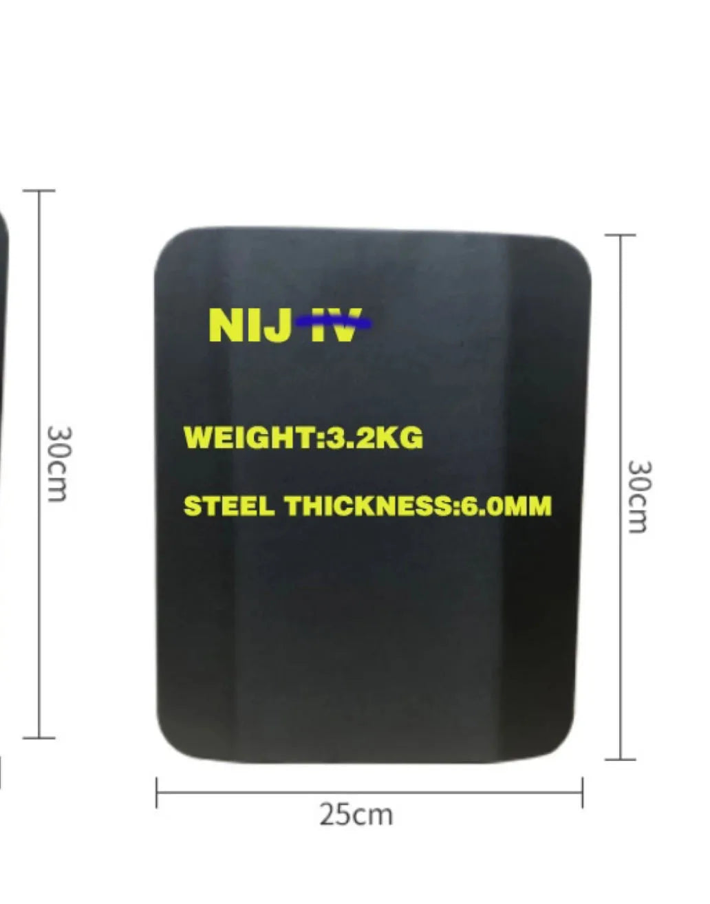 2PCS/lot NIJ IIIA Stand Alone Anti-Ballistic Plate Bulletproof Backpack Tactical Panel - BLACKBEARD OUTDOOR INDUSTRIES