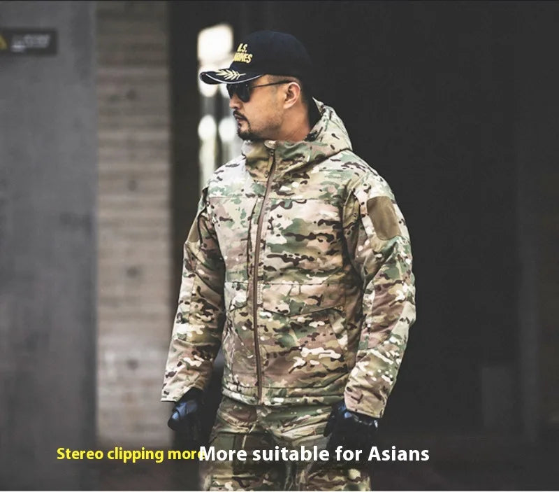 Veste Tactique M65 Camouflage – Veste Hiver Outdoor Homme Résistante et Thermique - BLACKBEARD OUTDOOR INDUSTRIES