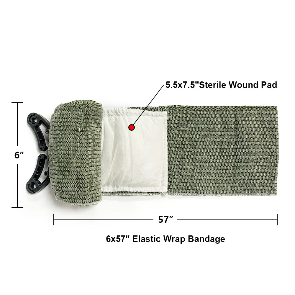 CARBOU™ Bandage Israélien d'Urgence – 4” / 6” Ma boutique