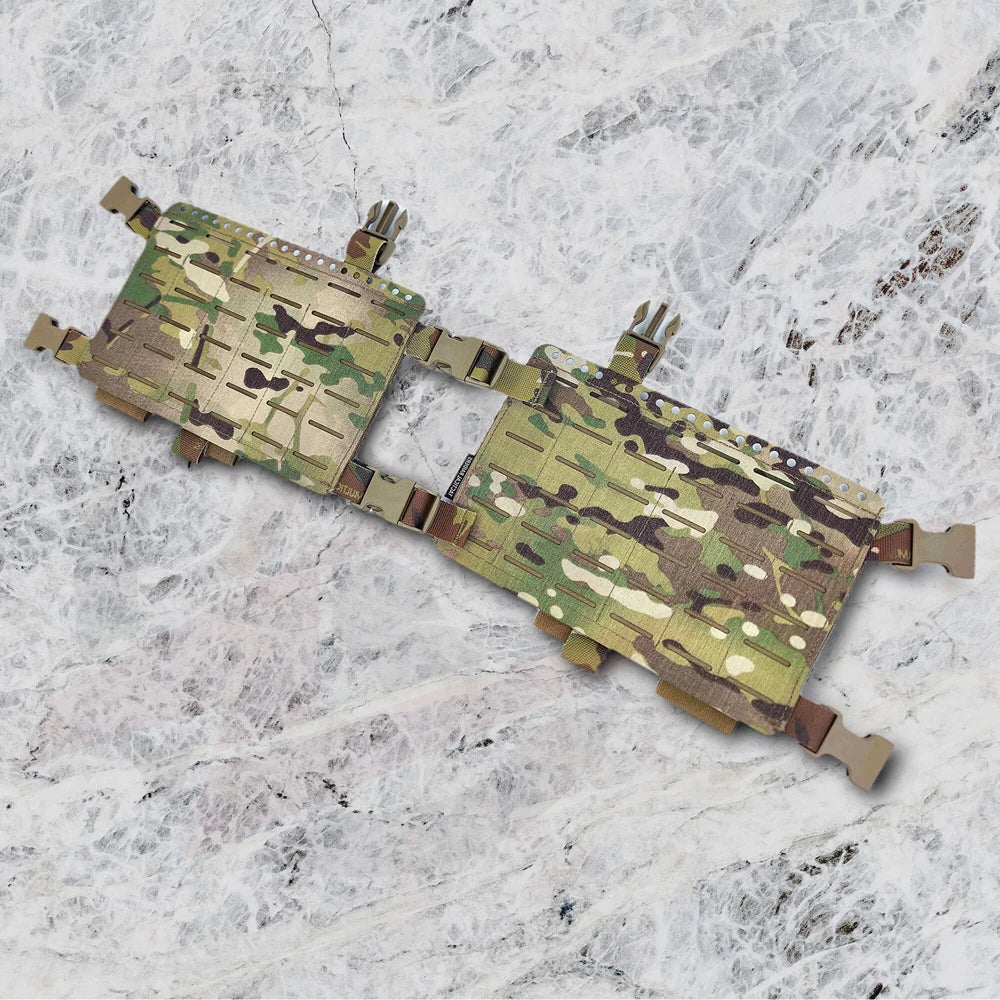 Chest Rig Tactique Style Spiritus Systems Fat Strap MK4 – Gilet MOLLE Unisexe | Airsoft, Militaire | 10 Coloris