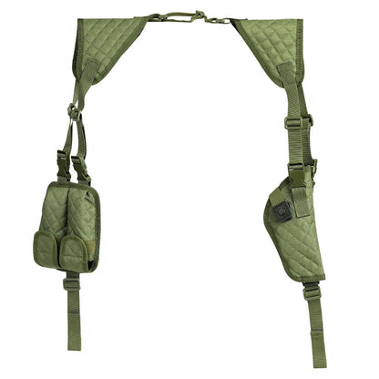 Holster Tactique à Port Discret avec Double Magasin - Pochette Sous-armé pour Pistolet - Accessoire de Tir et de Chasse BLACKBEARD OUTDOOR INDUSTRIES