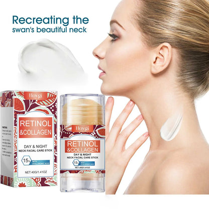 Crème de Cou Rétinol & Collagène - 40g | Raffermissante, Hydratante & Liftante | Acide Hyaluronique pour Tous Types de Peau BLACKBEARD OUTDOOR INDUSTRIES