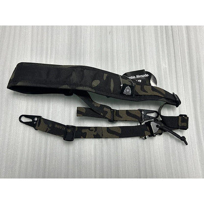 Sangle Tactique 2 Points Camouflage Nylon 500D – Réglable Quick Adjust, 9 Coloris