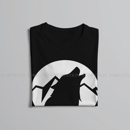T-Shirt Coton Pur Borz Loup Tchétchène – Streetwear Harajuku, Col Rond | S à 6XL | 10 Coloris - BLACKBEARD OUTDOOR INDUSTRIES