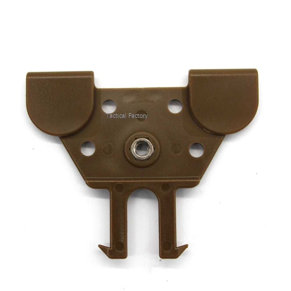 Adaptateur Molle Tactique pour Holster de Pistolet et Poche à Chargeurs – Plateforme MOLLE Universelle Compatible avec GL17, GL19, Beretta M9, 1911 BLACKBEARD OUTDOOR INDUSTRIES