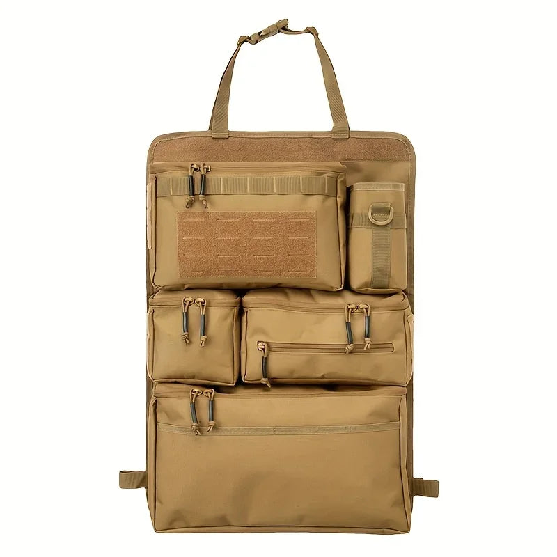 Sac de rangement tactique pour voiture pliable en polyester