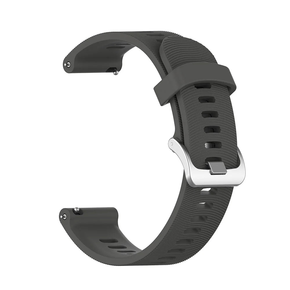 Bracelet en Silicone de 20mm pour Montre Garmin Forerunner / Venu / Vivoactive / Samsung Galaxy Watch BLACKBEARD OUTDOOR INDUSTRIES