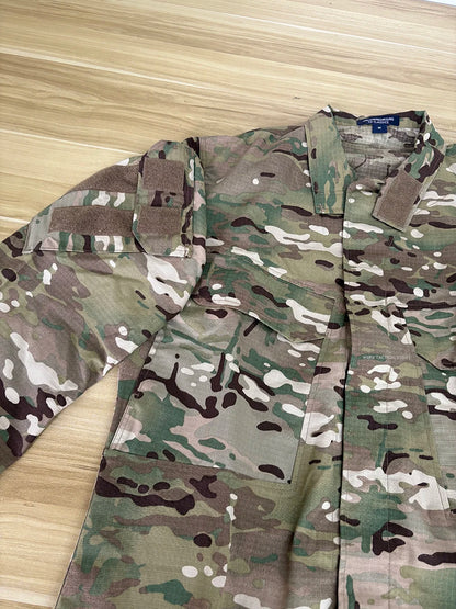 Veste de treillis militaire camouflage multicam, unisexe