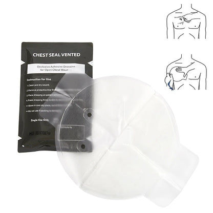 Pansement thoracique occlusif avec ou sans évent