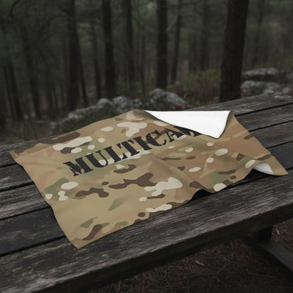 Serviette Tactique Camouflage Multicam Séchage Rapide