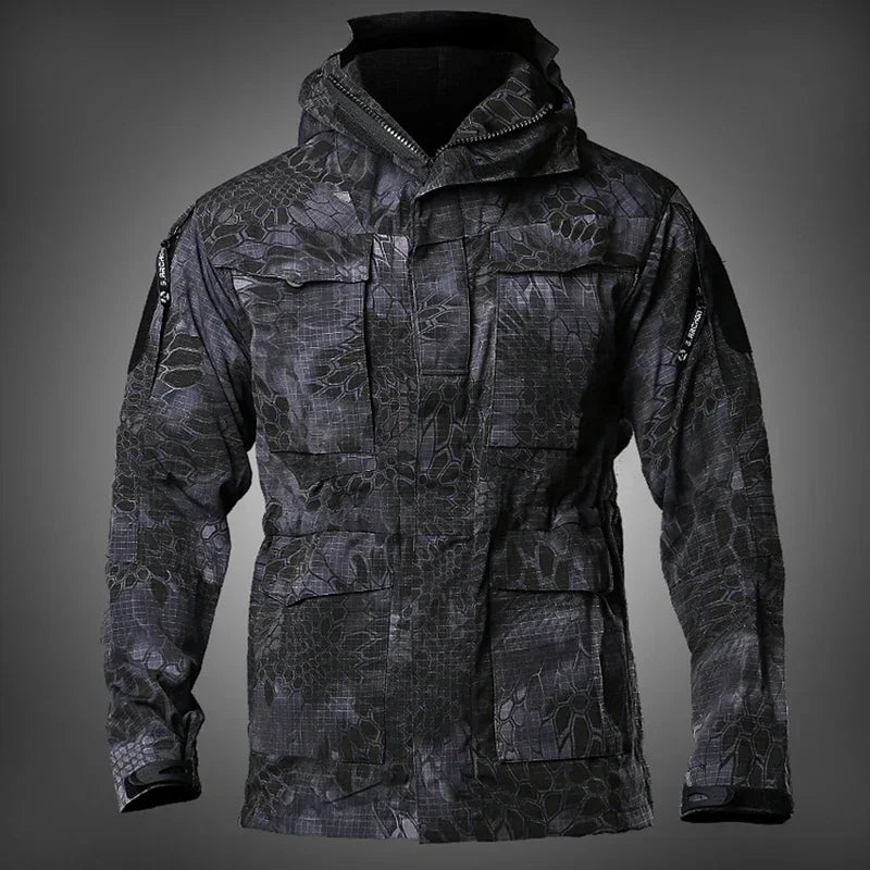 Veste M65 Tactique Militaire Homme – Hiver | Imperméable, Polaire, Chaude & Résistante - BLACKBEARD OUTDOOR INDUSTRIES