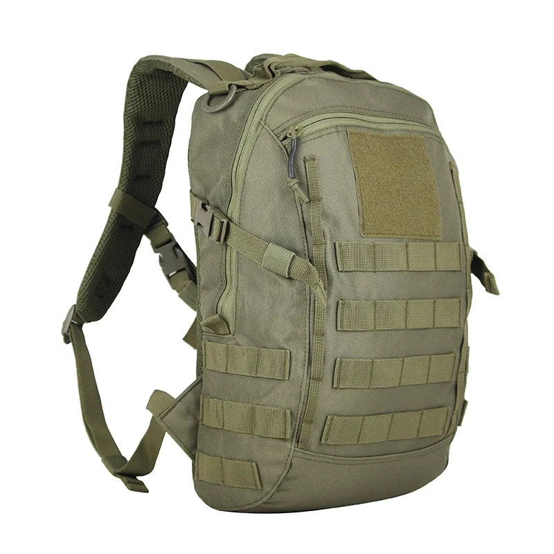 Sac à Dos Tactique 20L LQARMY – Nylon Imperméable, MOLLE, Chasse Randonnée Camping, 6 Coloris