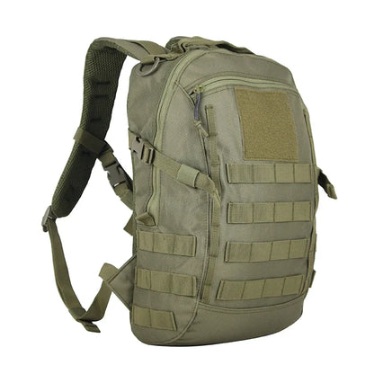 Sac à Dos Tactique 20L LQARMY – Nylon Imperméable, MOLLE, Chasse Randonnée Camping, 6 Coloris