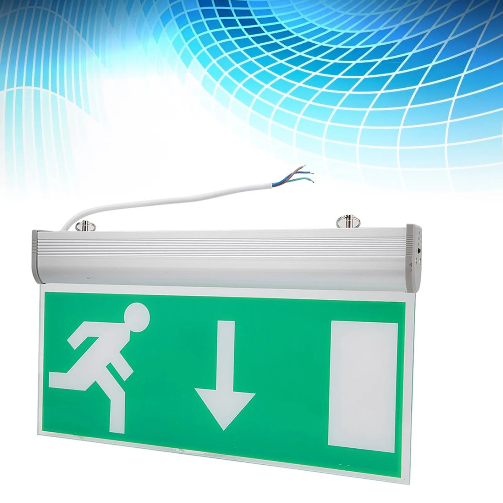 Panneau Sortie de Secours LED Acrylique 110-220V — Signalisation Évacuation - BLACKBEARD OUTDOOR INDUSTRIES