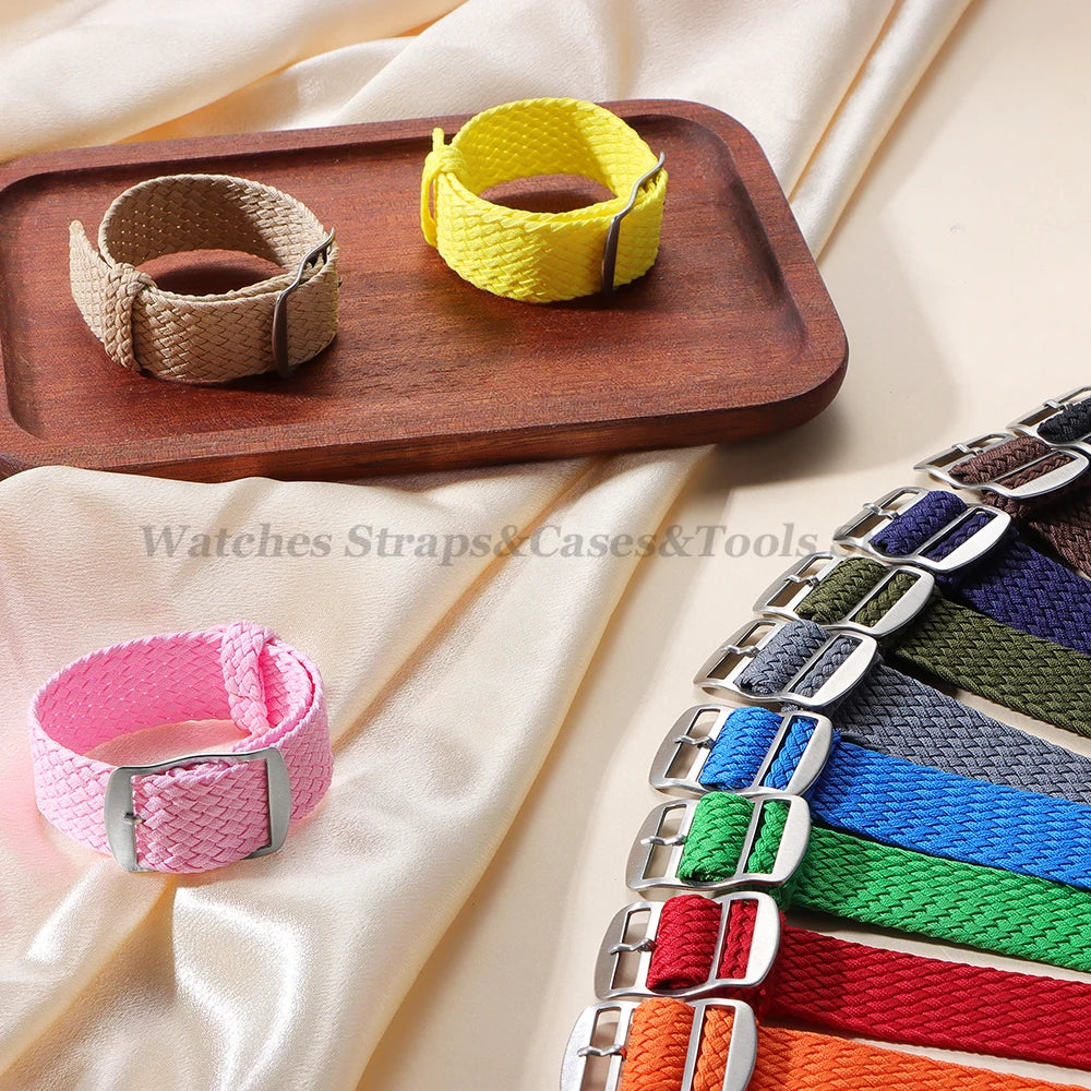 Bracelet de Montre en Toile Nylon Tissée – Compatible avec Omega, Seiko, Samsung, Huawei et Autres Montres - BLACKBEARD OUTDOOR INDUSTRIES