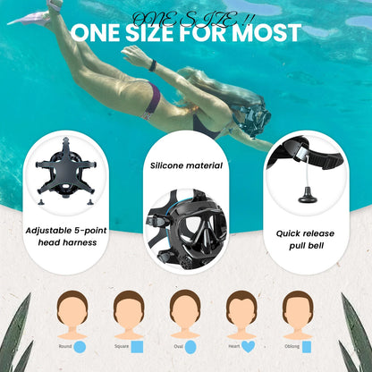 masque de plongée intégral TUDIVING Ma boutique