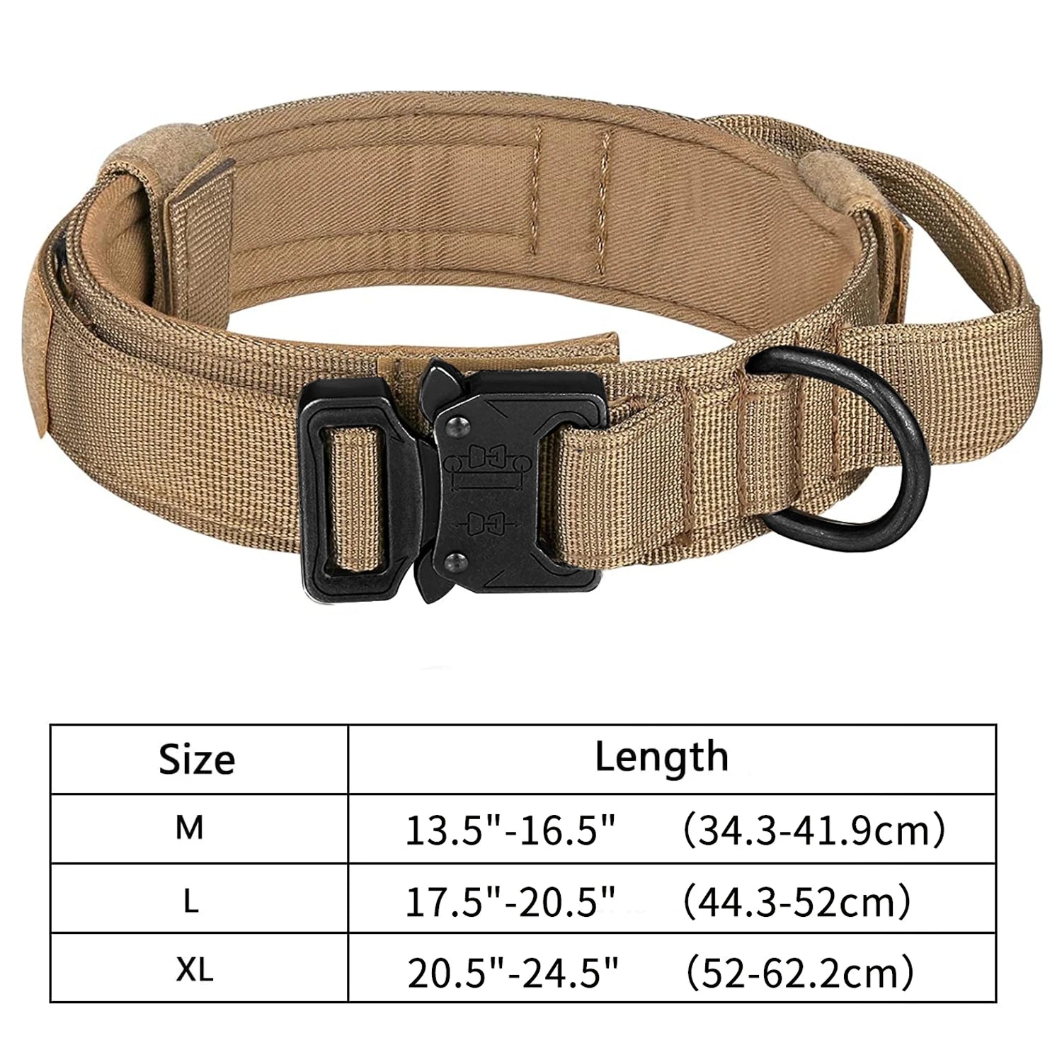 Collier Tactique pour Chien – Militaire, Réglable et Ultra-Résistant Ma boutique