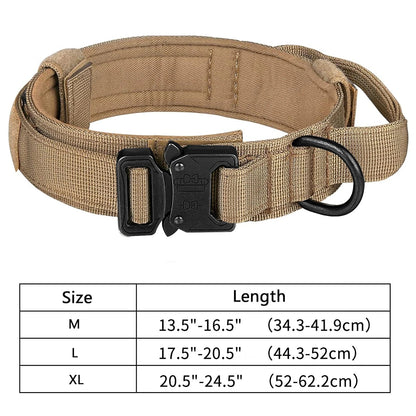 Collier Tactique pour Chien – Militaire, Réglable et Ultra-Résistant Ma boutique