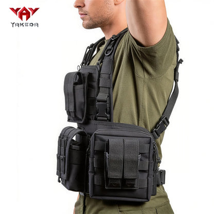 Chest rig YAKEDA ajustable pour outdoor
