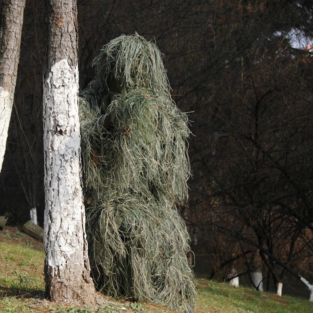Ensemble Camouflage Ghillie 5 Pièces – Costume Tactique Multifonction - BLACKBEARD OUTDOOR INDUSTRIES