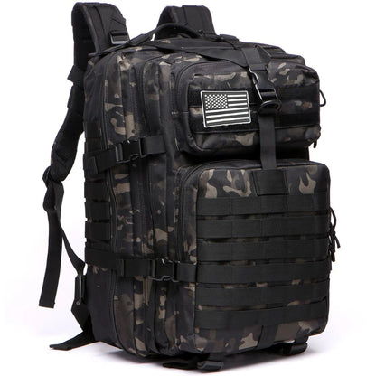 Sac à Dos Thuram 25L/50L – Nylon Résistant et Imperméable, Sac Tactique pour Sports, Randonnée, Pêche, Chasse et Camping - BLACKBEARD OUTDOOR INDUSTRIES