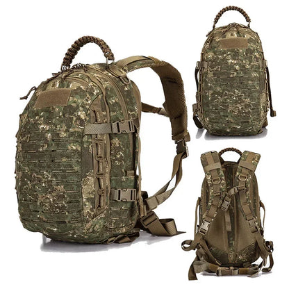 Sac à Dos Tactique YIDONG 25L MOLLE Oxford 600D – Imperméable, Laptop & Hydratation | Randonnée, Camping | 11 Coloris