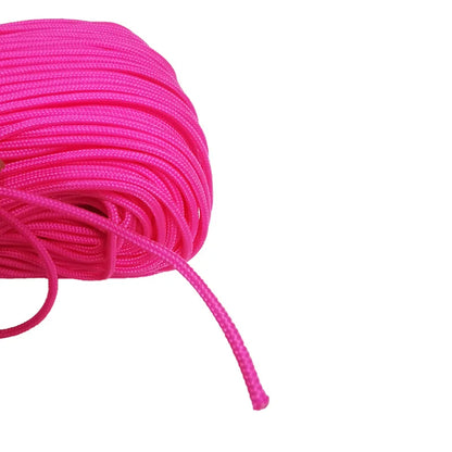 Paracorde rose 2 mm | Camping et créations DIY, 5 à 100 m