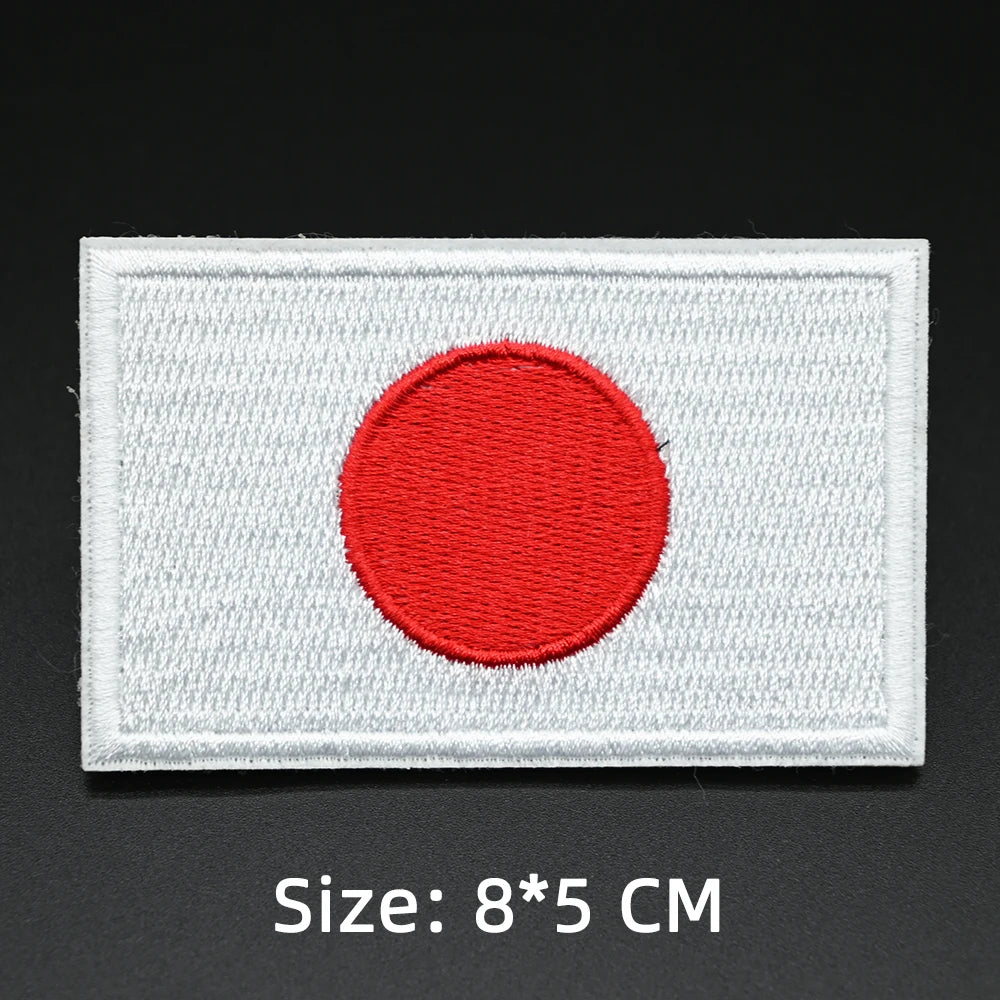 Patches Drapeaux Brodés Tactiques – international - BLACKBEARD OUTDOOR INDUSTRIES