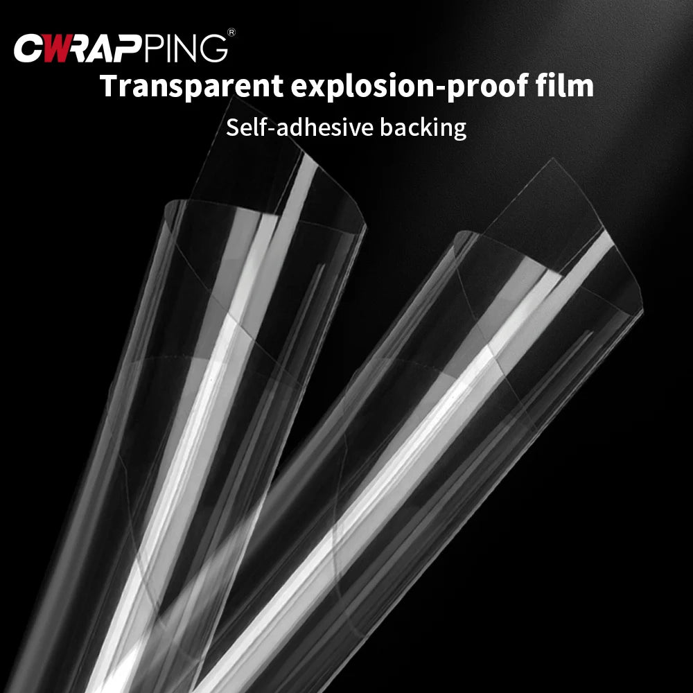 Film anti-choc transparent pour voiture, autocollants en vinyle, PPF imperméable, adhésif pour accessoires automobiles - BLACKBEARD OUTDOOR INDUSTRIES