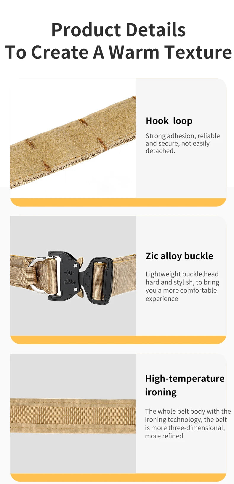 Quick-Release nylon Tactical Belt Ma boutique