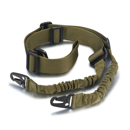 Sangle Fusil 2 Points en Nylon – Bretelle Tactique avec Boucle Métal | Chasse & Airsoft