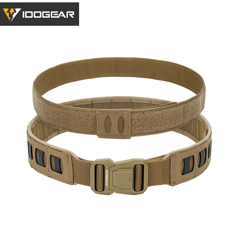 Ceinture Tactique IDOGEAR Quick Release MOLLE – Ceinture de Service Légère Ma boutique
