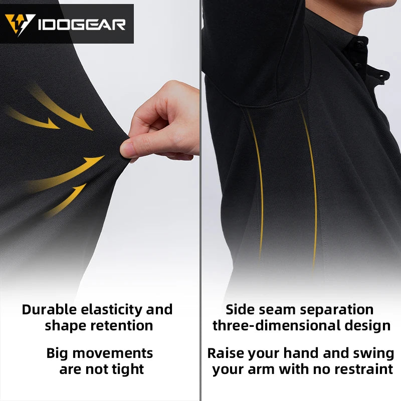 Chemise tactique IDOGEAR manches longues respirante outdoor - BLACKBEARD OUTDOOR INDUSTRIES
