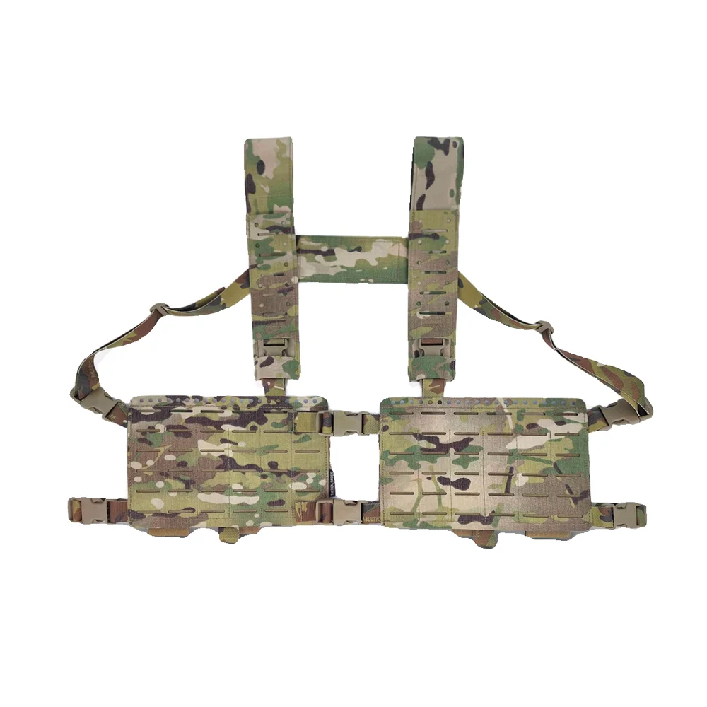 Chest Rig Tactique Style Spiritus Systems Fat Strap MK4 – Gilet MOLLE Unisexe | Airsoft, Militaire | 10 Coloris