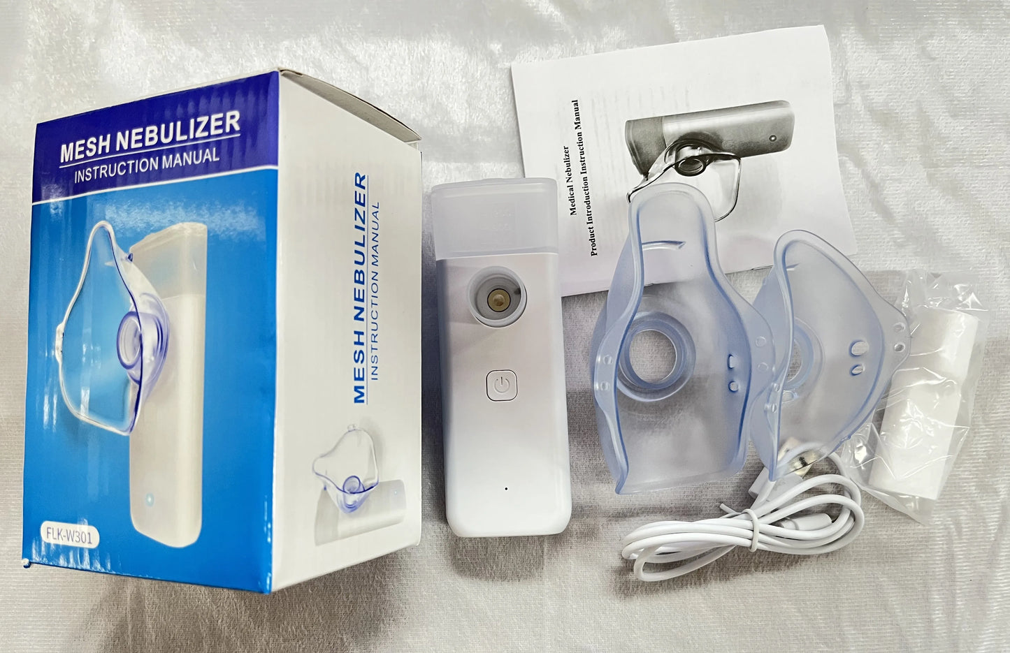 Nébuliseur Portable Silencieux – Inhalateur Atomiseur Adulte & Enfant | Asthme & Urgence