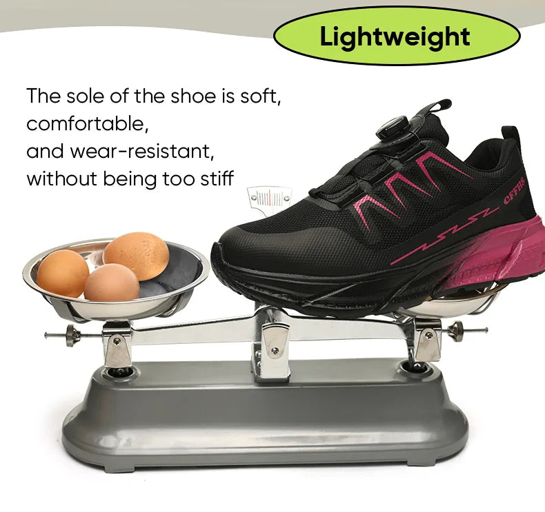 Chaussures de Sécurité Femme – Embout Acier Antichoc – Ultra Légères et Respirantes – Antiperforation & Confortables - BLACKBEARD OUTDOOR INDUSTRIES