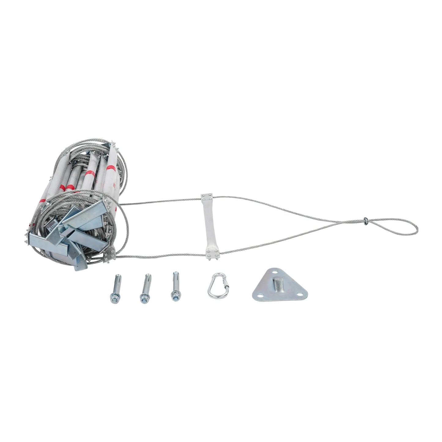 Échelle de Secours Incendie 10 m – Acier & Aluminium, 200 kg, Crochets, 3e Étage