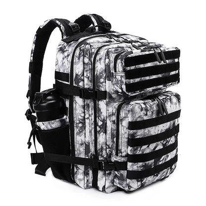 Sac à dos tactique 45 L avec système MOLLE et compartiment PC
