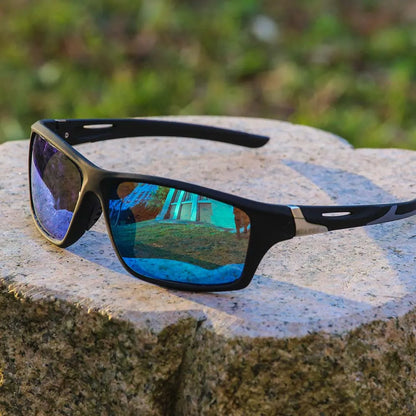 Lunettes de Vélo Polarisées Karos pour Hommes - UV400, Outdoor Sports, Cyclisme, Pêche, Randonnée, Conduite, Mode. - BLACKBEARD OUTDOOR INDUSTRIES