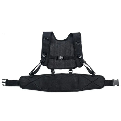 Brelage tactique MOLLE réglable – Harnais et ceinture rembourrée