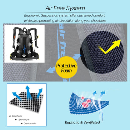 Sac à Dos de Randonnée 40L – TOMSHOO | Étanche, Léger et Polyvalent pour Hommes & Femmes - BLACKBEARD OUTDOOR INDUSTRIES