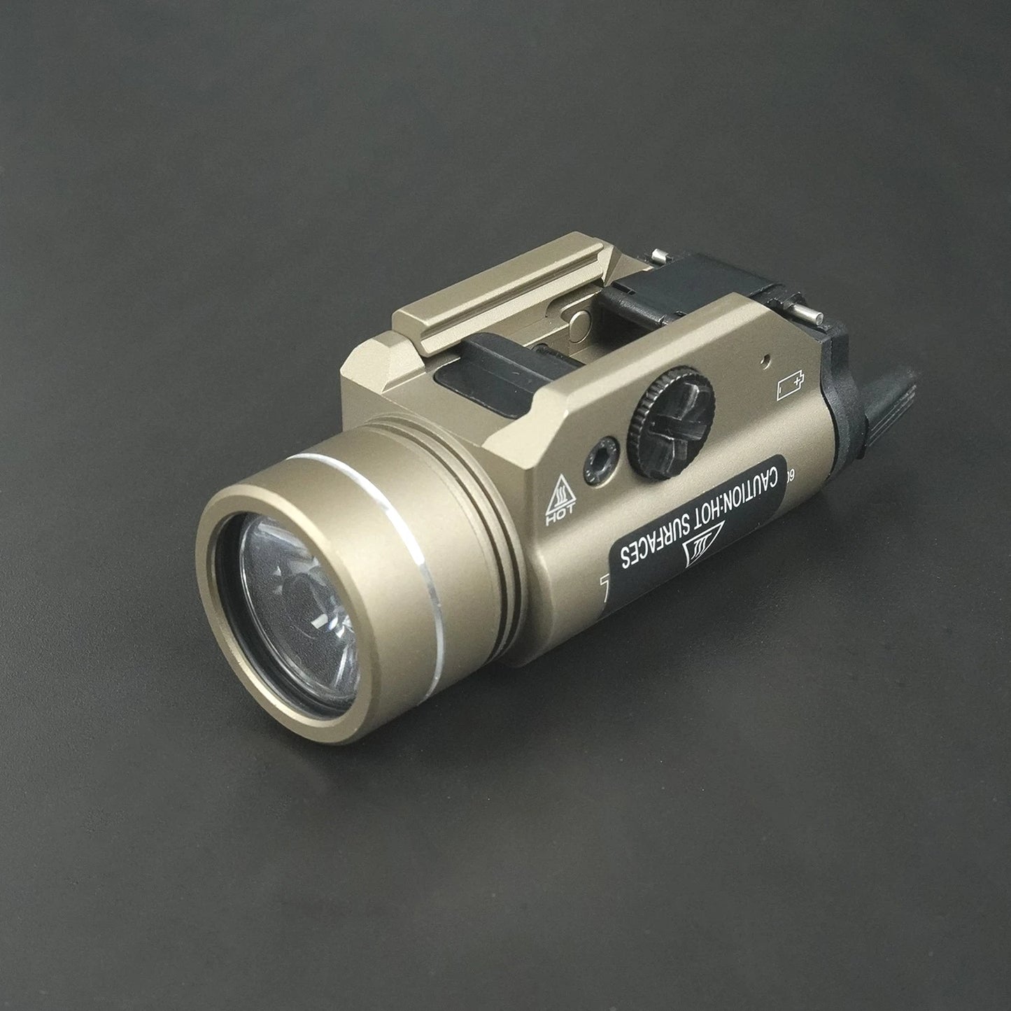 Lampe Tactique TR-1 pour Rail 21mm – LED Strobe, Compatible Glock G17 G19, Airsoft & Chasse