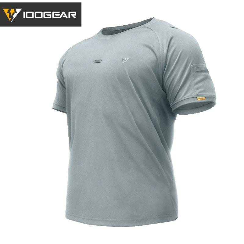 T-shirt tactique IDOGEAR respirant été sport quick dry - BLACKBEARD OUTDOOR INDUSTRIES
