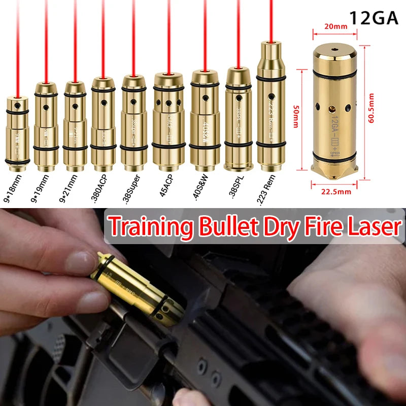 Cartouche Laser d'Entraînement au Tir – Multi-Calibres - BLACKBEARD OUTDOOR INDUSTRIES