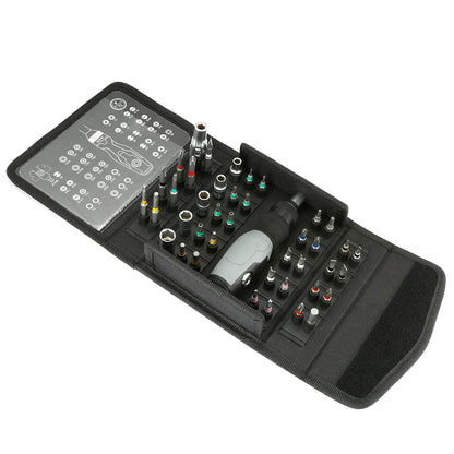 Coffret Tournevis Cliquet Multidirectionnel 30–49 pièces – Acier Vanadium Magnétique - BLACKBEARD OUTDOOR INDUSTRIES