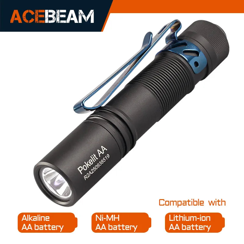 ACEBEAM pokelit AA 14500 flashlight AA torch 950 lumen Ma boutique