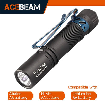 ACEBEAM pokelit AA 14500 flashlight AA torch 950 lumen Ma boutique