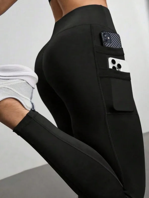 Legging Yoga Femme Taille Haute – Poche Téléphone, Gainant, Anti-Squat - BLACKBEARD OUTDOOR INDUSTRIES